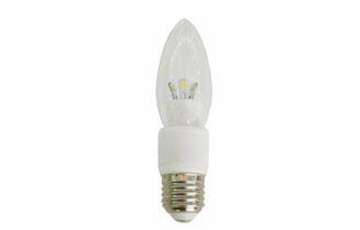 Energy Saving 80 CRI 3W SMD LED Candle Bulb 400Lm ~ 450Lm F