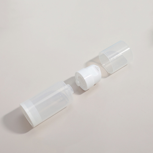 white Airless Bottles OEM Luxury Vacuum Airless Lotion Bottle Dispenser Factory