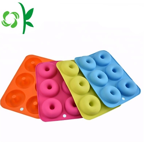 Silicone 6-Cup Donuts Bánh khuôn mẫu trực tuyến để bán