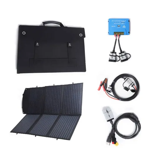Portable Solar Folding Charger Bag for Home Appliances - Monocrystalline Silicon Battery