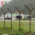 358 Cerca do aeroporto com rede de arame de arame de barbear