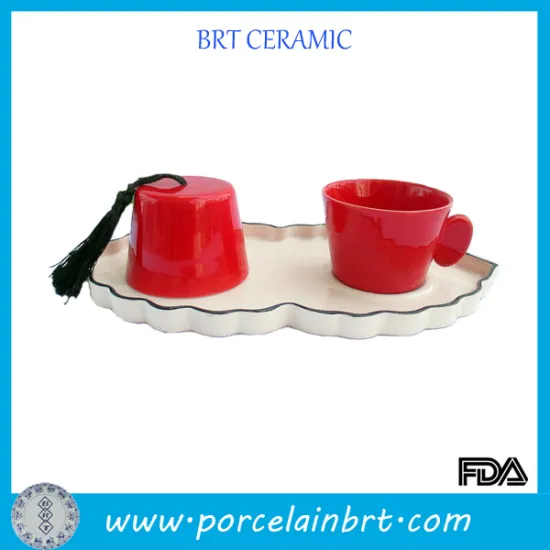 Ethnic Style ceramic turkish coffee cups
