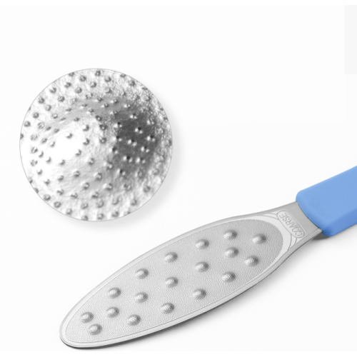Foot File with silicone handle