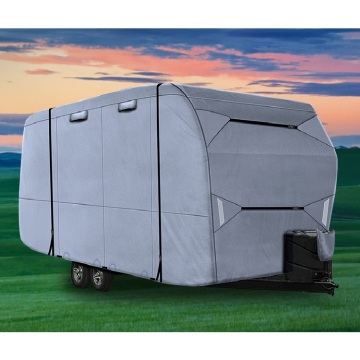 Waterproof Factory Customized RV and Caravan Travel Trailer Cover