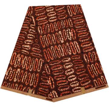 Wholesale High Quality Polyester African Wax Fabric Printing for Home Textiles