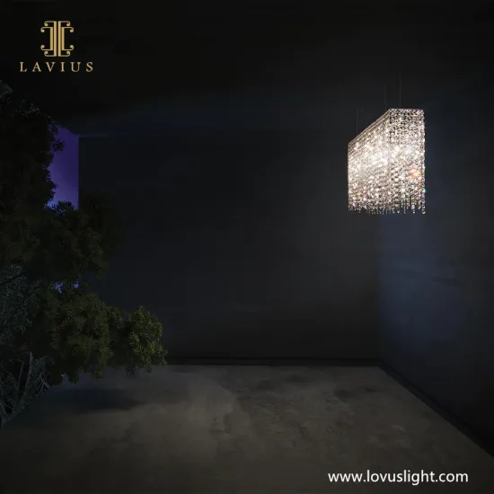 High luxury and colorful custom creative chandelier hotel conference hall chandelier large crystal chandelier