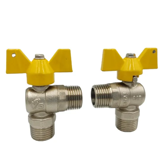 Ningbo Western Brass Gas Pipeline Ball Valve Gas Cock Valve with Male Thread