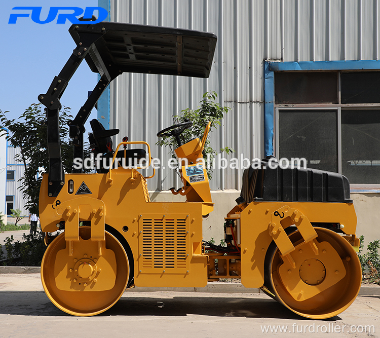 3 Ton Double Drum Vibratory Drum Roller (FYL-203H)