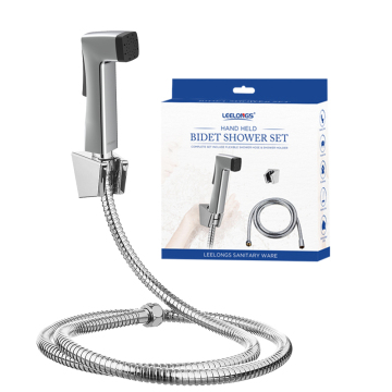 Stainless Steel Flexible Hose Push Bidet Kitchen Shower Sprayer