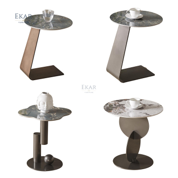 High End Modern Luxury Marble End Table