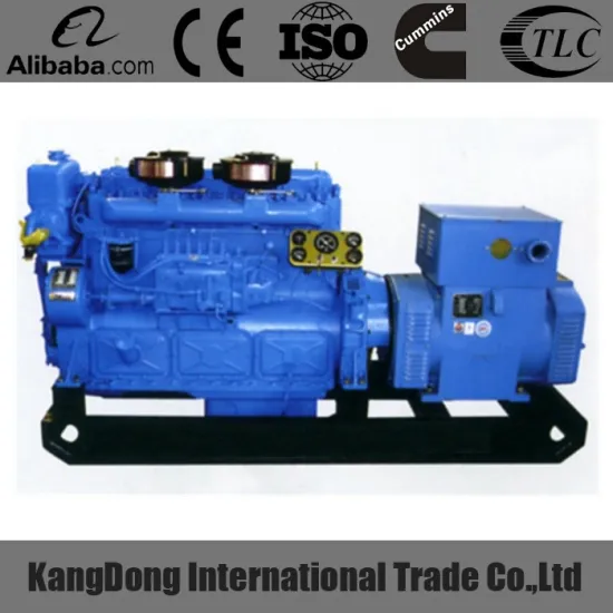 CCS/BV approved prime power 100kw marine generator set