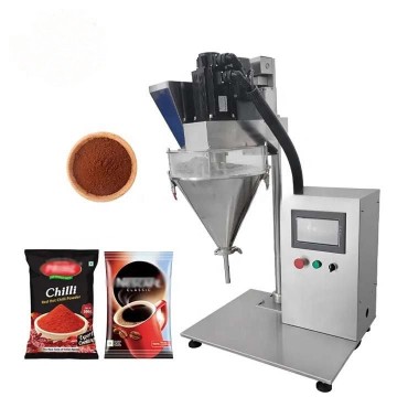 Automatic Tabletop Pouch Packing Machine for Pellets and Powders (1-100g)