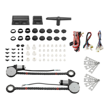 Kit di finestra di alimentazione da 12 volt automatica per due porte