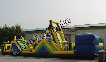 giant inflatable obstacle course/adventure rush inflatable obstacle KKB-L005