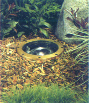 Lampu taman yang masuk