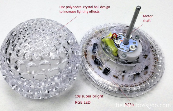 Light Toys for Gift of Crystal ball LED