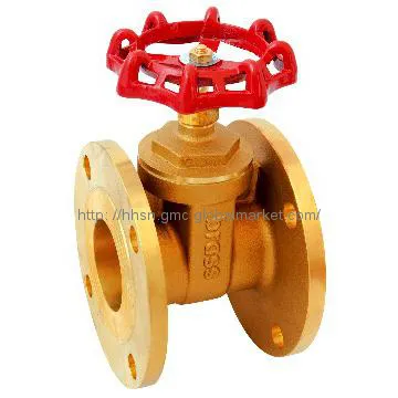 DN40 brass flange gate valves for water medium