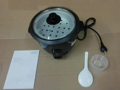 Black Drum Rice Cooker - Mini Electric Rice Cooker for German Home Kitchen (0.6L-2.8L)