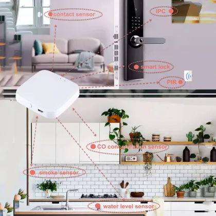  Szmyq Smart Home Automation System: Mini Zigbee Gateway for Tuya Zigbee Products 