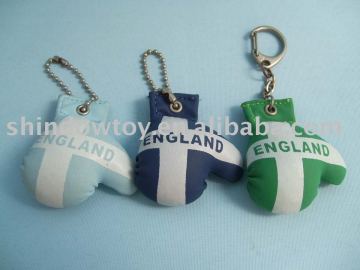 boxing glove with keychain