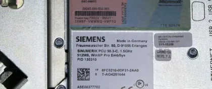 Siemens CNC PCU50 Computer Unit Parts Search