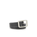 Premium Black Leather Belt