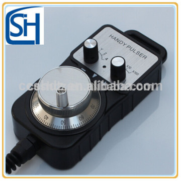80mm Manual Pulse Generator Cnc pulser handwheel handle kit 5V CNC machine rotary encoder electronic handwheel free shipping