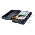 Aerial Horizontal 1x8 PLC Splitter Fiber Optic Junction Box