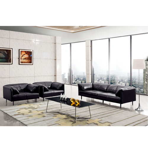 Office sofa lounge leather PU 3 seaters office sofa Manufactory