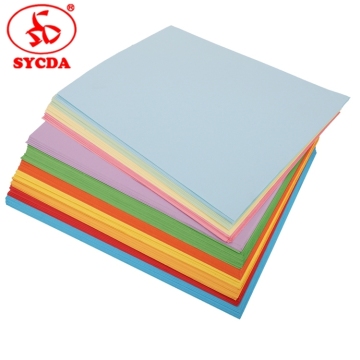 Woodfree Two Sides Coated Offset Printing Color Paper