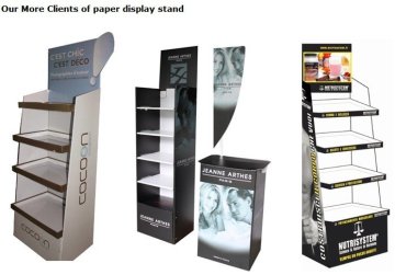 Big Paper Cardboard Stands for Promotions