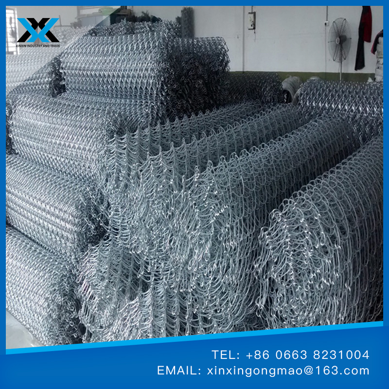 Stainless Steel Diamond Mesh Galvanized Or PVC