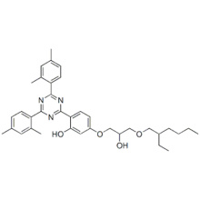 Phenol, 2-4,6-bis(2,4-dimethylphenyl)-1,3,5-triazin-2-yl-5-3-(2-ethylhexyl)oxy-2-hydroxypropoxy- CAS 137658-79-8