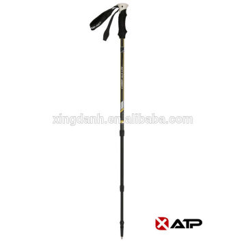 Inner rotating lock anti shock EVA grip alu/carbon trekking pole