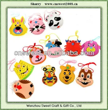 EVA Kids DIY Kraft hand bag Foam bag