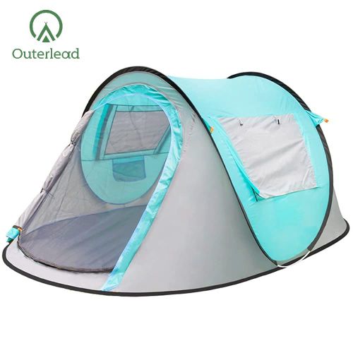 OUTERLEAD 2-3 Orang Kapal Kapal Portable Tenda Pantai