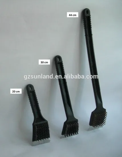 Plastic grill brush