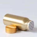 colored aluminum bottle for powder pill capsule reusable can