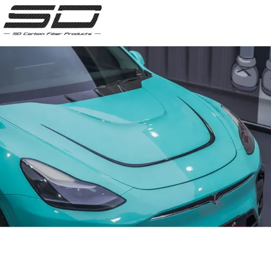 High Quality Wide Body Kit for Model Y: Front Lip, Side Skirts, Rear Diffuser, and Rear Spoiler