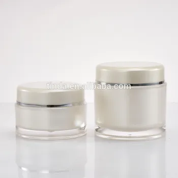 large face care cosmetics plastic sweet jars