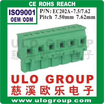 7.62mm Pluggable terminal block manufacturer/supplier/exporter - China ULO Group