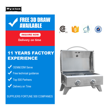 Portable Gas BBQ Grill for New Design Camping and Outdoor Use