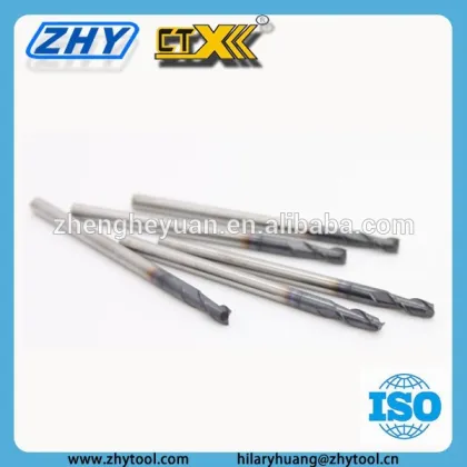 high hardness cutter square high helix carbide end mill