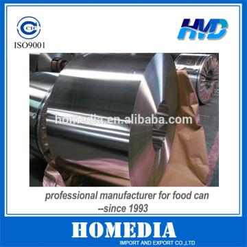 Prime Tinplate Coil and Sheet For Can Body