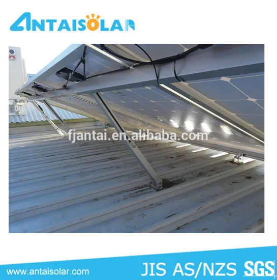 ballasted solar panel ground aluminum solar mount