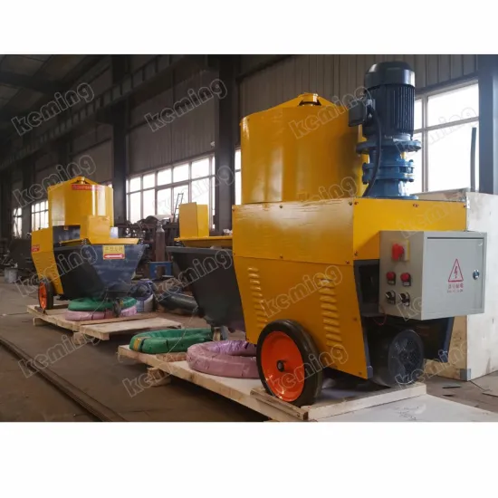 Wall Plastering Machine, Cement Mortar Mixing, Pumping, and Spraying Mortar Spraying Machine