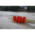 Barrera de agua de la defensa de inundación de tráfico temporal