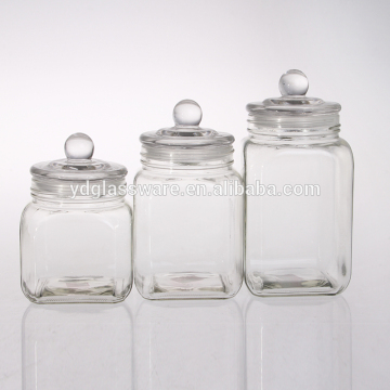 NEW! glass food jars with distinctive design