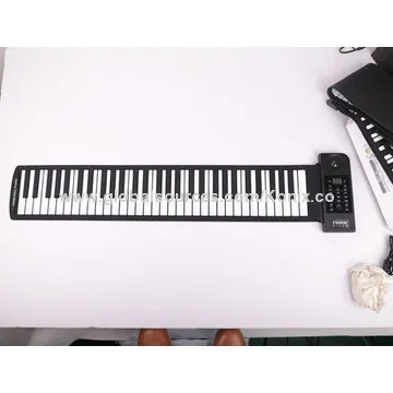 Children musical instruments electric roll up piano