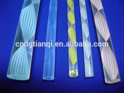 PMMA stick Acrylic Bubble Rod/Plexiglass Club